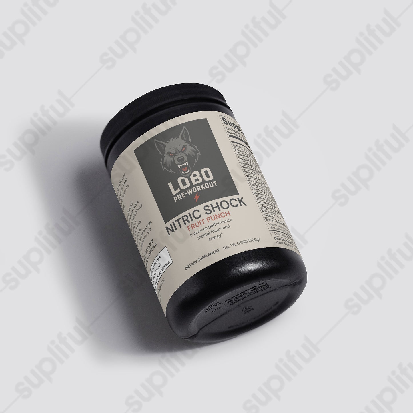 Alpha Nitric Shock Pre-Workout Powder (Fruit Punch)